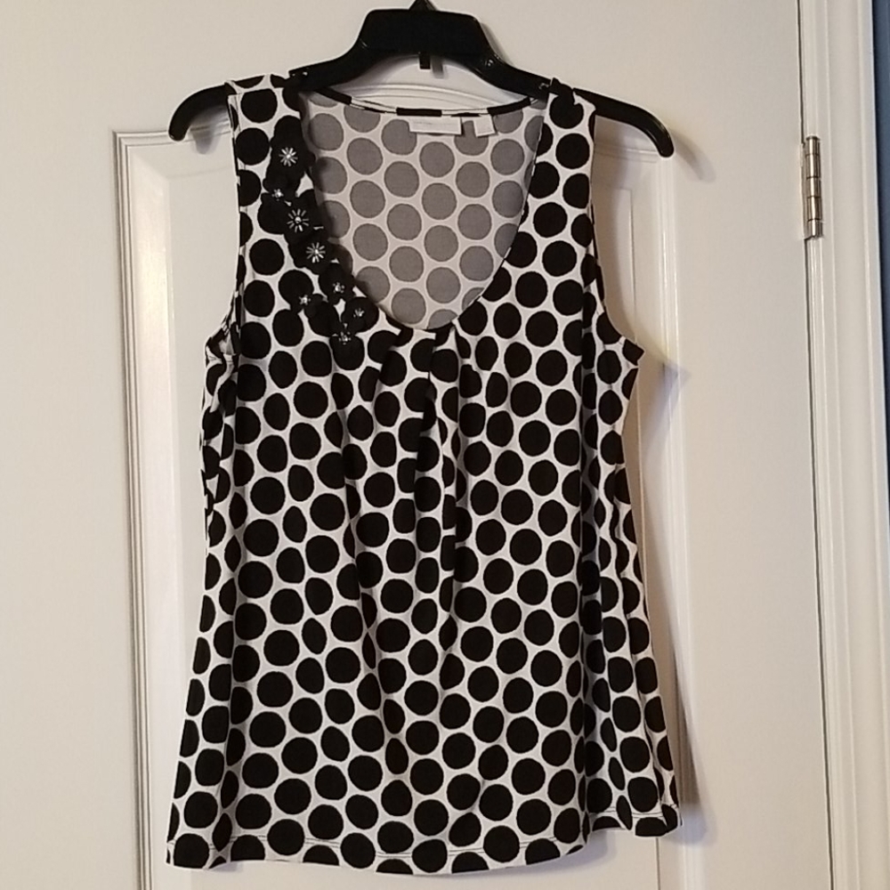 Lot of 3 New York & Company medium sleeveless tops